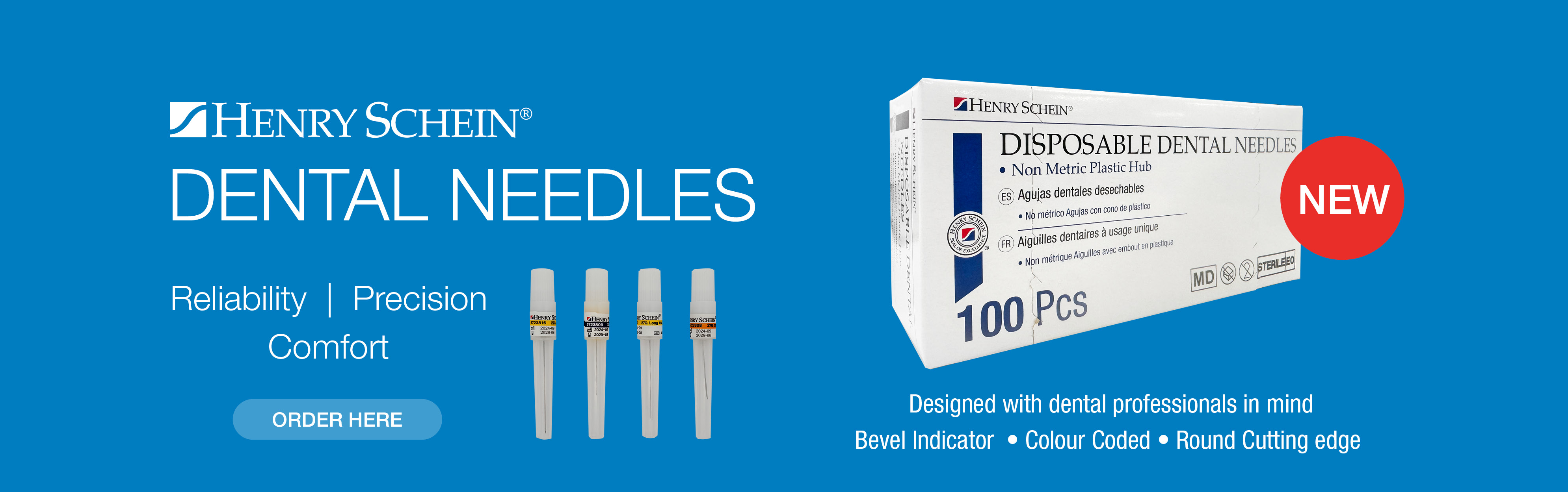 New Henry Schein Dental Needles